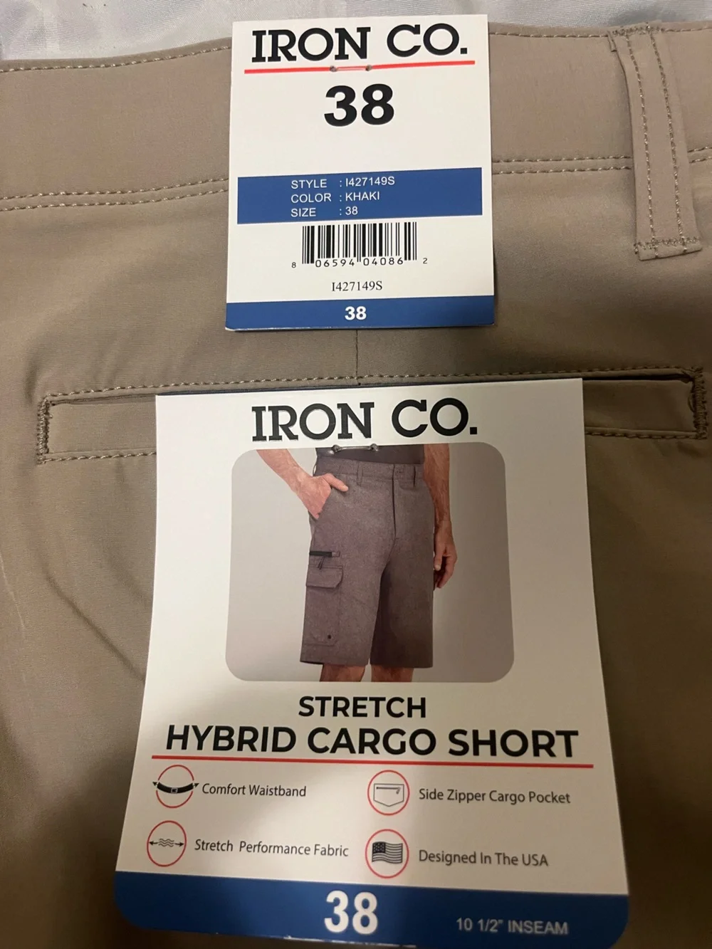 Men's Tactical Cargo Shorts in Taupe – Lightweight Everyday Utility